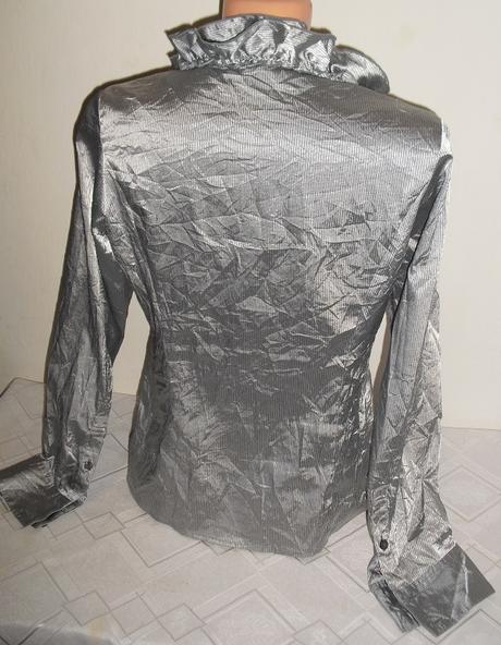 Strieborna elegantna bluzocka, m