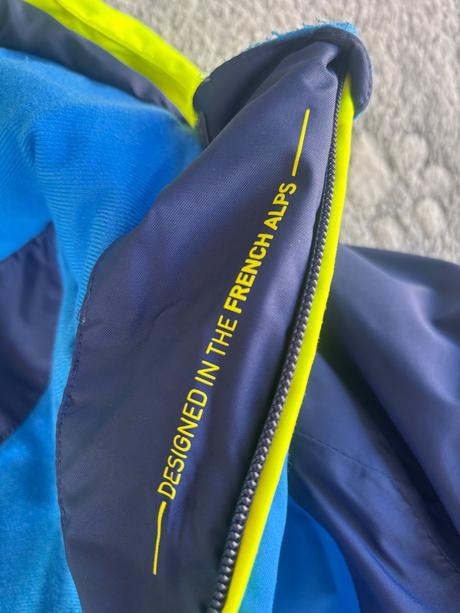 Teplá lyžiarska bunda, decathlon,164
