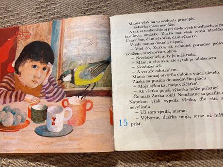 Retro stará kniha hlupáčik s velikánskou jednotkou, 