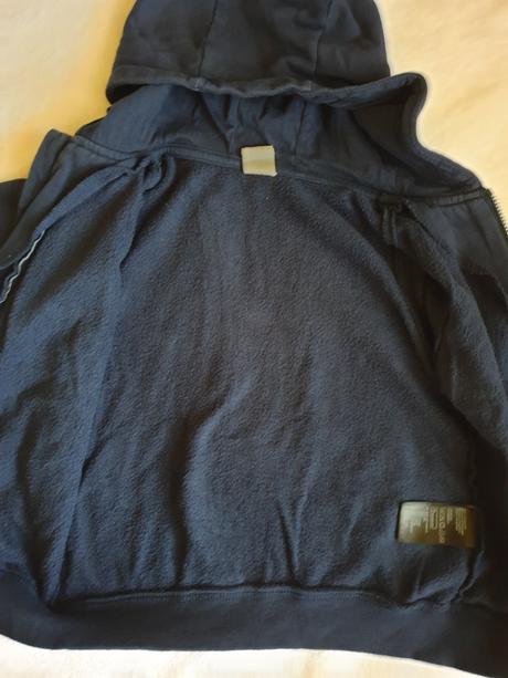 Tmavomodra mikinka, h&m,86