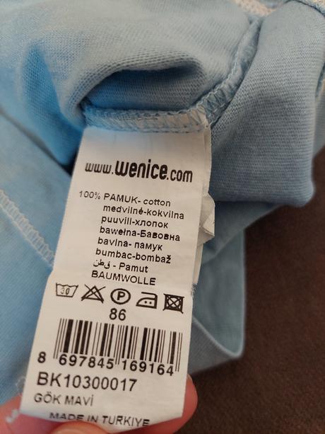 Tričko č.86, wenice,86