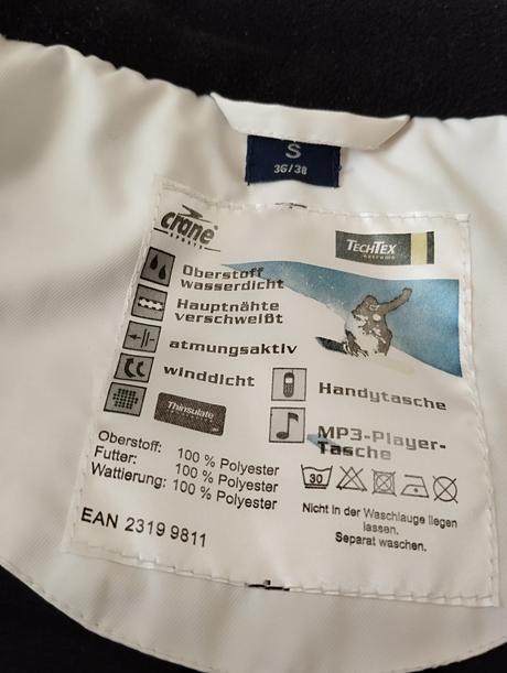 Lyžiarska bunda, 38