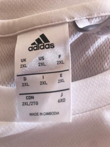 Tricko climalite 2xl, adidas,xxl