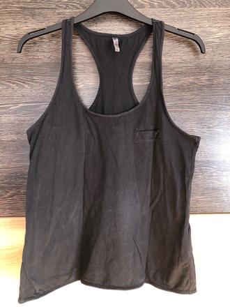 Cierne bavlnene tielko xl, xl