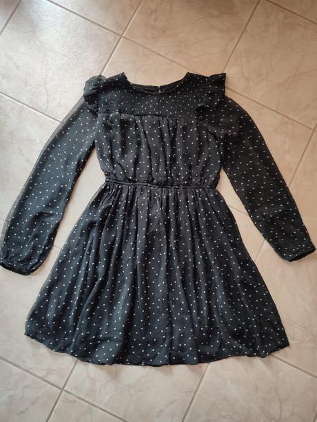 Jemné šaty s bodkami, reserved,164