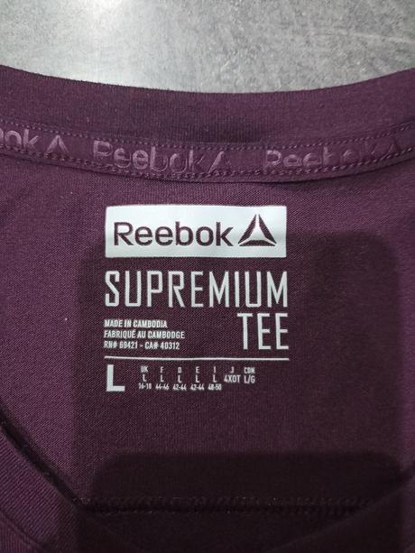 Tričko na cvičenie reebok, veľ.l, reebok,l