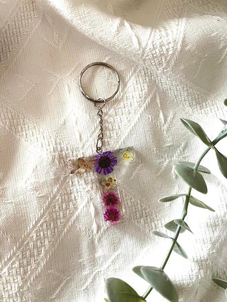 Ručne vyrobené živicové kľúčenky, 