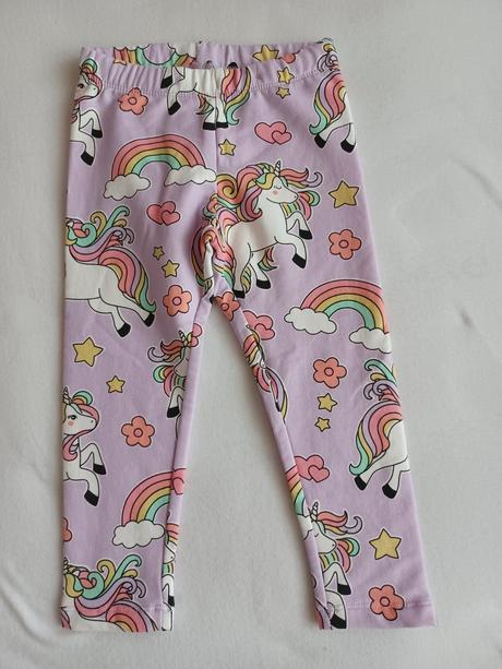 Zateplené leginky s jednorožcami, lindex,92
