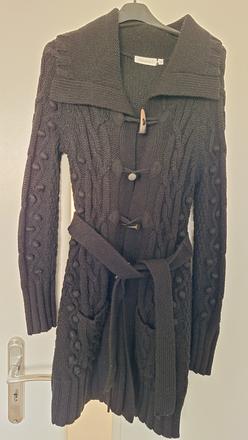 Dlhý hrubý sveter, c&a,xs