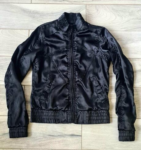 Saténová bombera, only,xs