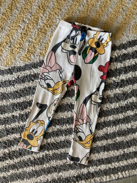 Rebrované legínky disney 98/104, disney,98