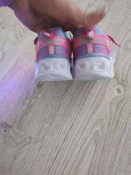 Tenisky blikajúce skechers 32, skechers,32
