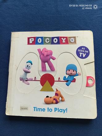 Pocoyo time to play board book, 