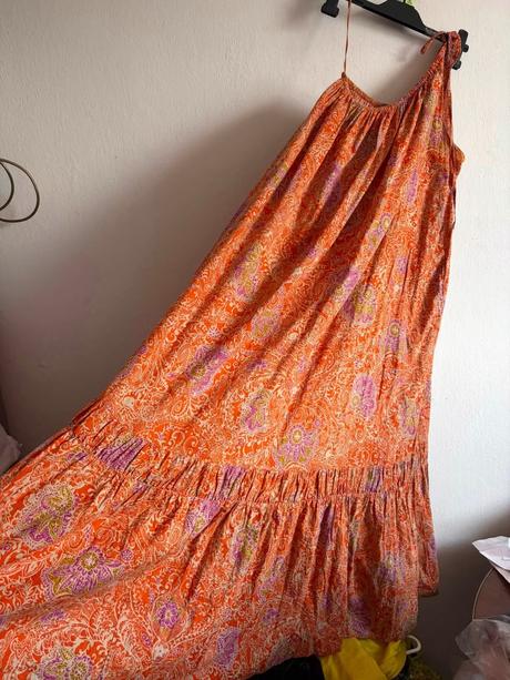 Zara dlhe saty vyslovene nadherne bavlnene boho et, zara,m