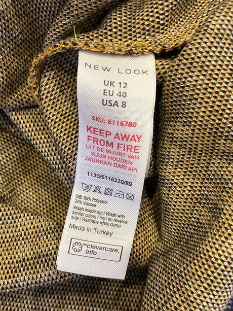 Dámske kockované šaty new look (40), l