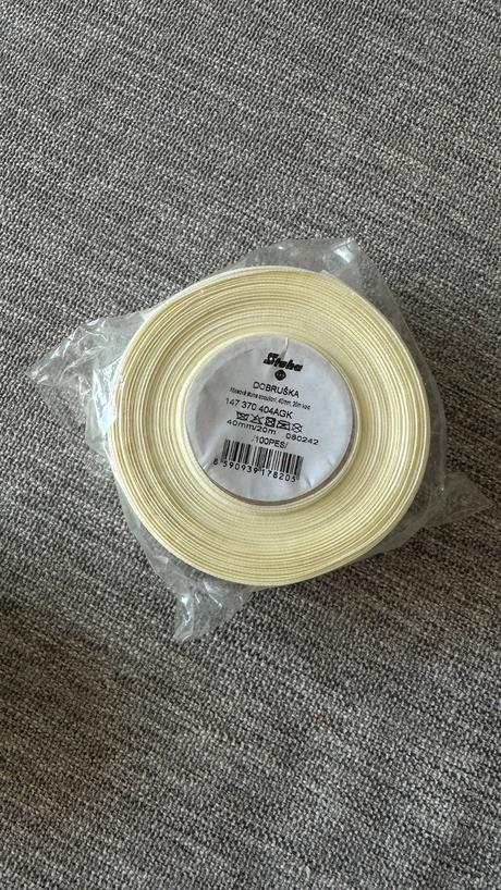 Atlasová stuha - 40 mm obojlíca - na ďalšiu tvorbu, 