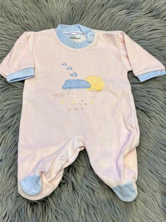 Dievčenský zamatový overal (62), 62