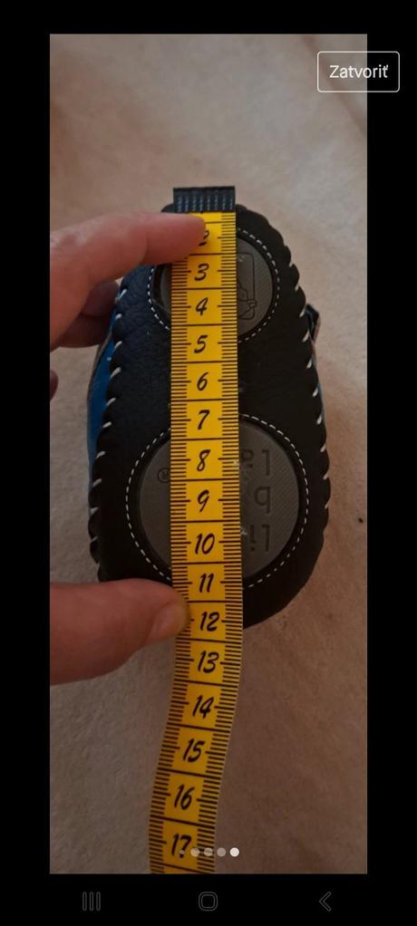 Capacky kožené, little blue lamb,19