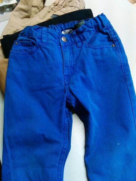 Parádne nohavice pre 3-4 r., 104–116