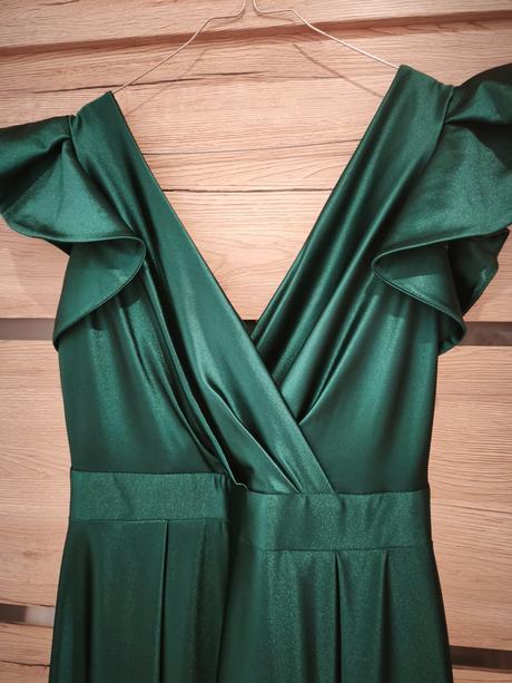 Spoločenské saténové šaty, m