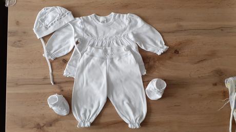 Súprava na krst pre dievčatko, richelieu,68