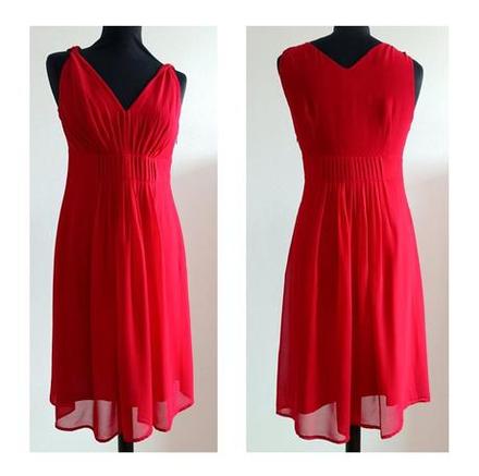 Červené šaty, esprit,s