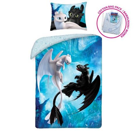 Skladom posteľné obliečky ako vycvičiť draka, 140,200