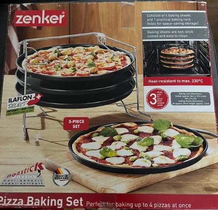 Suprava na pecenie 4ks pizze,