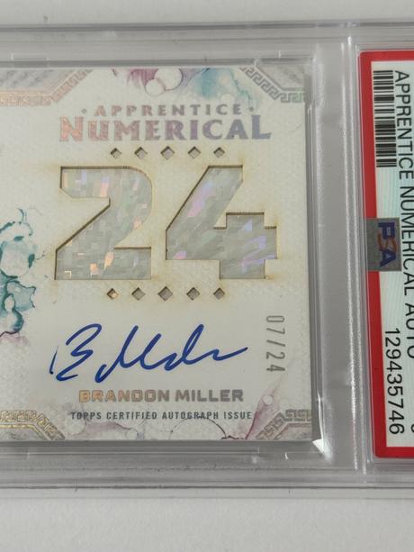 Kartička brandon miller psa, 