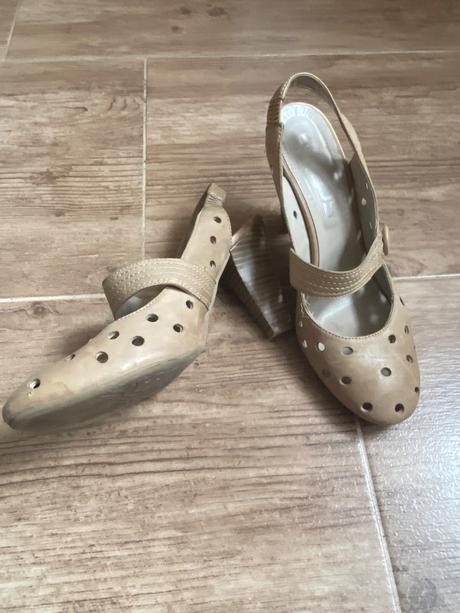 Dámske kožené topánky, 40