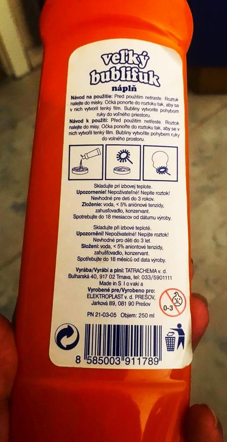 Sada- bublifuk 3 x /250 ml náplň/lietajúci tanier,