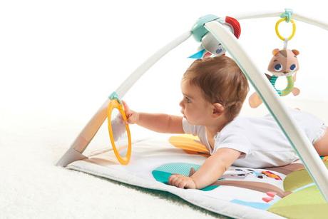 Tiny love detský telocvik deluxe - lesný svet,