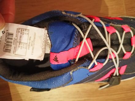 Turistické topánky, quechua,35