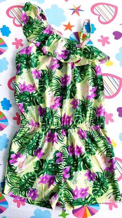 Žiarivý letný overal 140/146, pepco,146