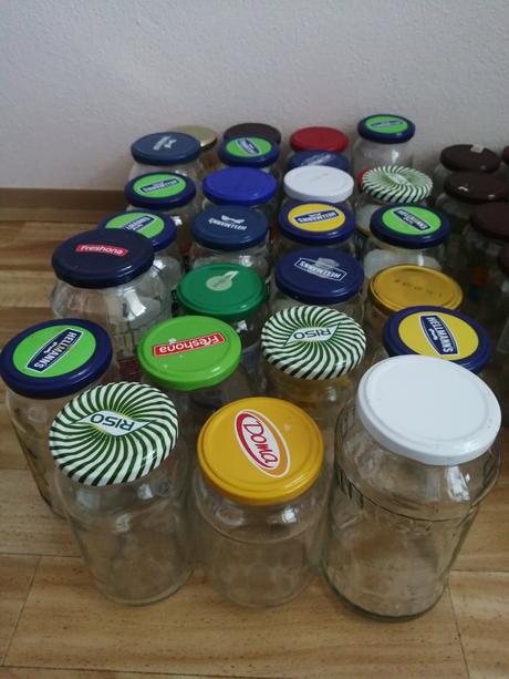 Menšie poháre na džemy, kompóty, 