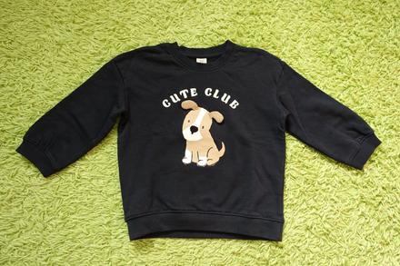 Mikina so psíkom, h&m,98