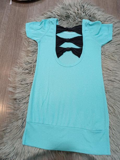 Tričko, vzadu s mašličkami veľ. s, s