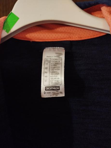 Mikina, decathlon,134