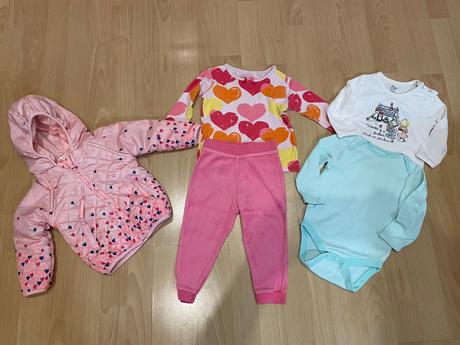 Balíček oblečenia pre dievčatko 74-80, 68–80