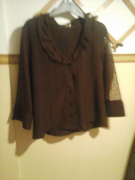 Bluzka s čipkou , xl