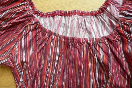 Letný top nahé kríže, m