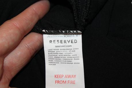 Tričko s kapucňou reserved v. m, reserved,m