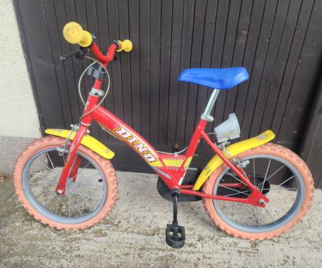 Detský bicykel, dino bikes,16