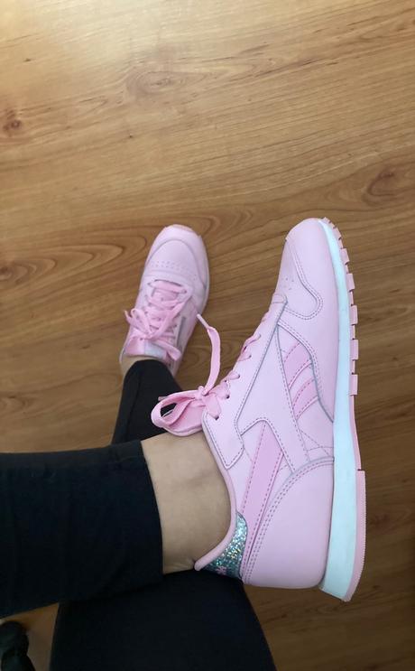 Ružové tenisky reebok ortholite, reebok,38