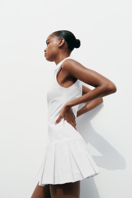 Krásne košeľové skortové šaty značky zara, zara,s