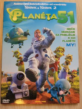Dvd planéta 51,