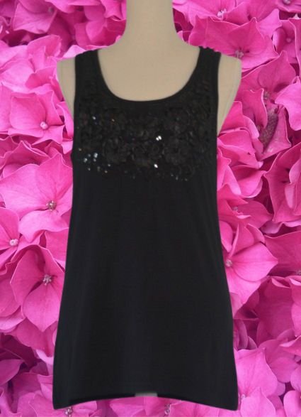 Čierny top d&g, veľ. l, l