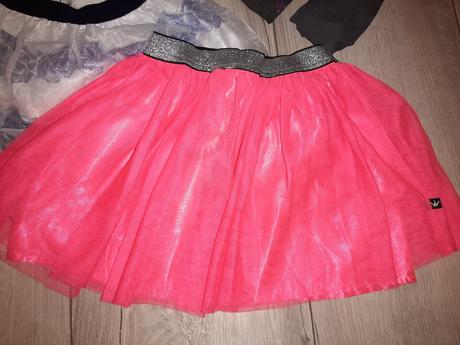 Neónová suknička vrs, 122