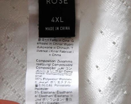 Biela letná blúzka / tunika emery rose, 4xl