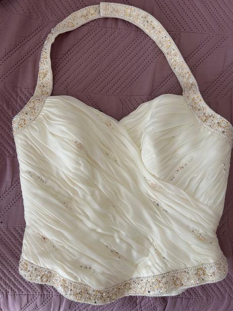 La sposa svadobné šaty na vysokú postavu, xl